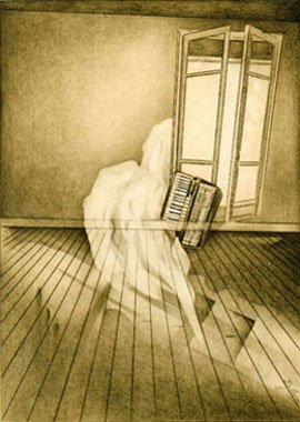 Dibujo realizado por Benito Marcos en 1984