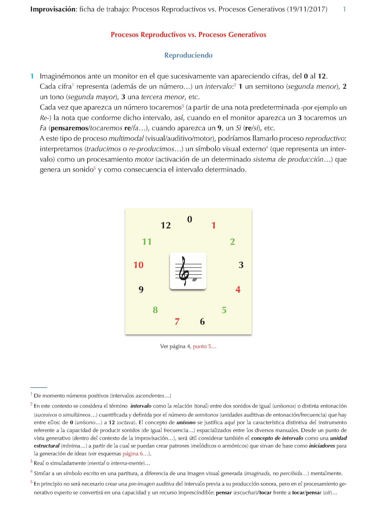 Procesos Reproductivos vs. Procesos Generativos