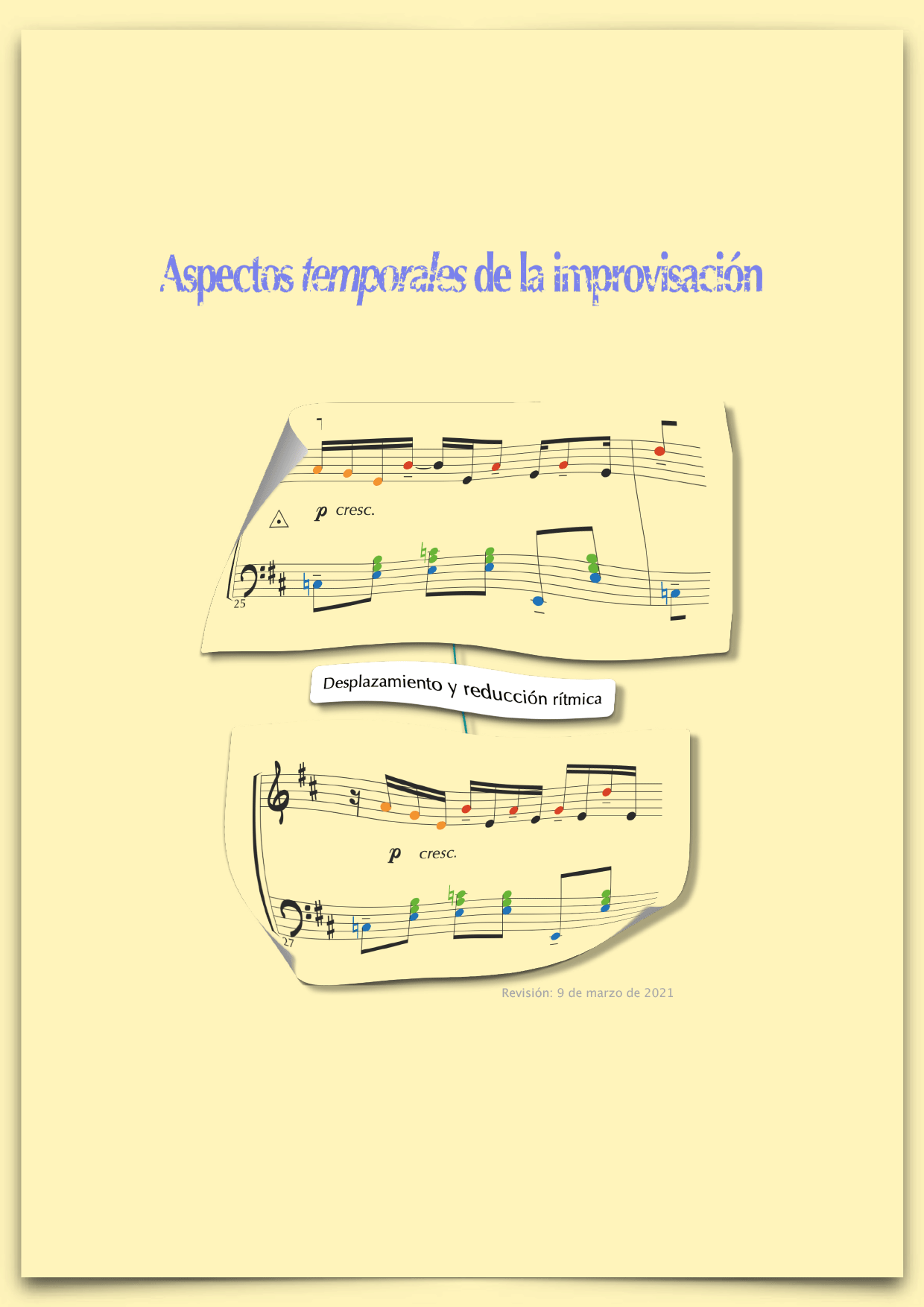 Aspectos temporales de la improvisación