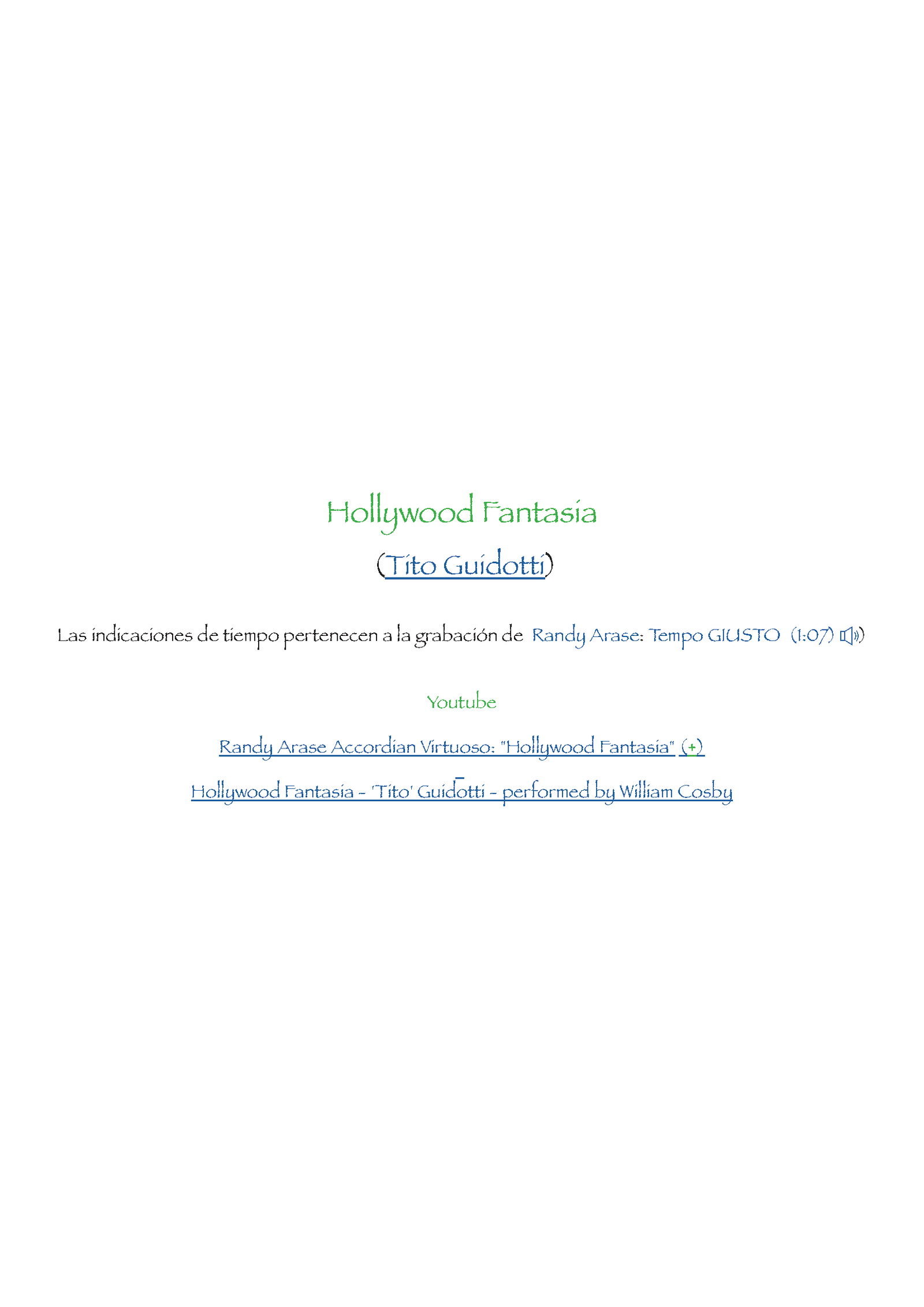 Hollywood Fantasia (Tito Guidotti)